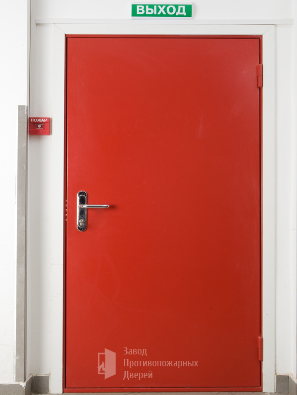 Дверь противопожарная 900х2100 EI 60 с установкой в Тюмени по цене 13200р.